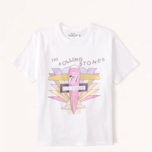 Abercrombie & Fitch Rolling Stones Graphic Tee | Women’s Small